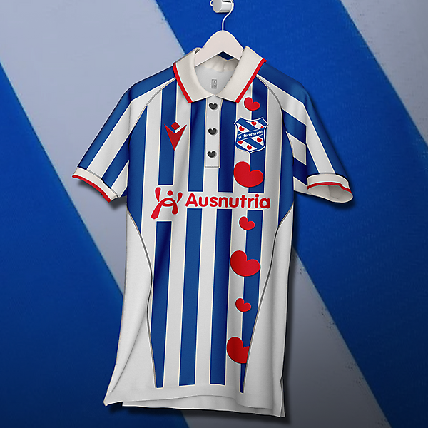 sc Heerenveen Home Jersey Concept