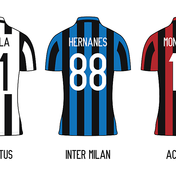 Serie A Minimalist Kits