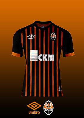 Shakhtar Donetsk - Umbro Home Kit 