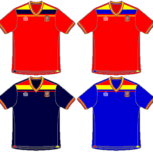 Spain Admiral Retro Kits