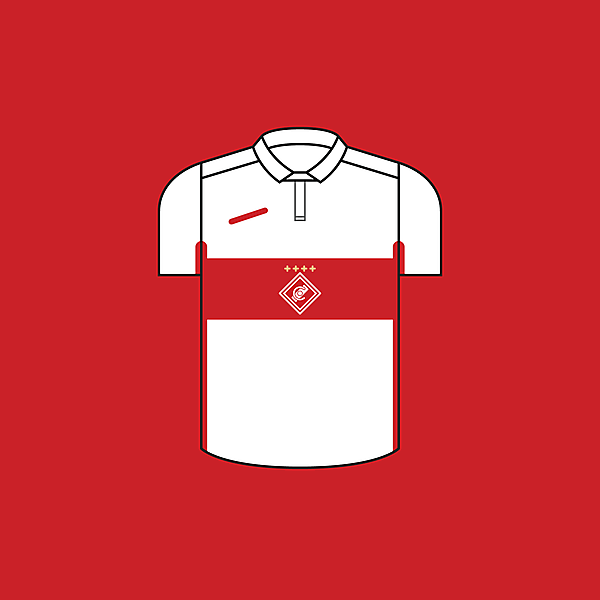 Spartak Moscow Away × Minimalist