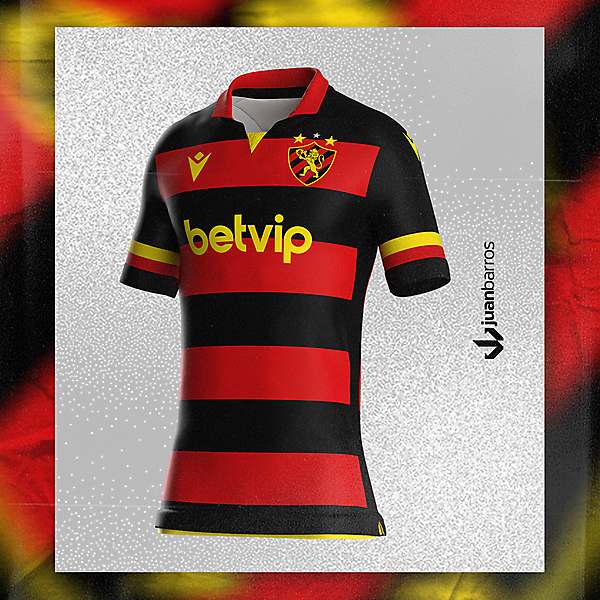 Sport Recife Home Macron