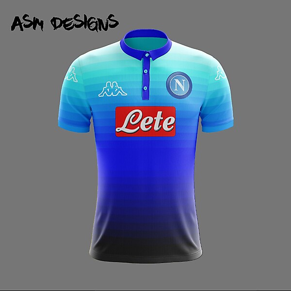 S.S.C. Napoli Kappa 2018 Home Kit