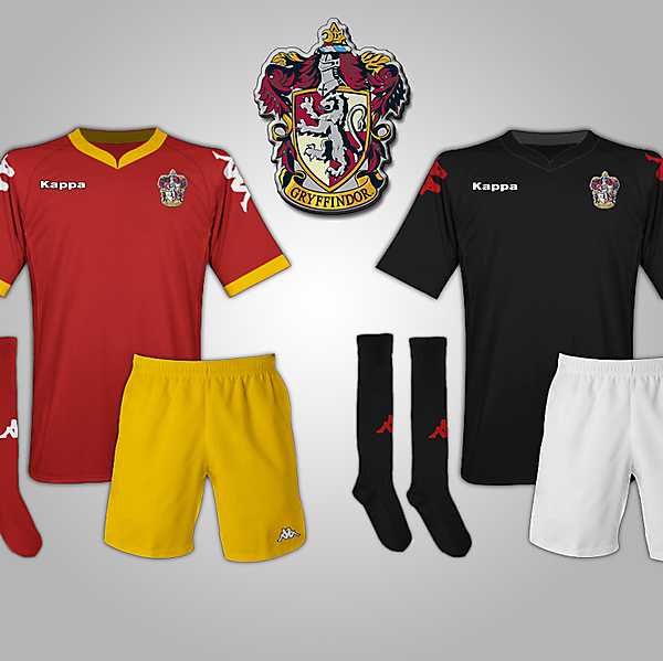 Gryffindor (Harry Potter) Fantasy Football Kits