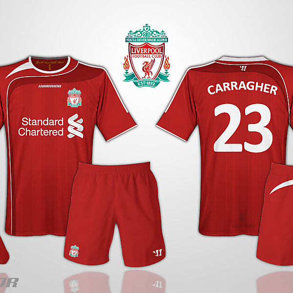 Liverpool Warrior Home Kit