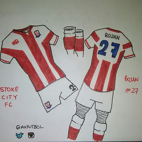 Stoke City FC. New Balance 