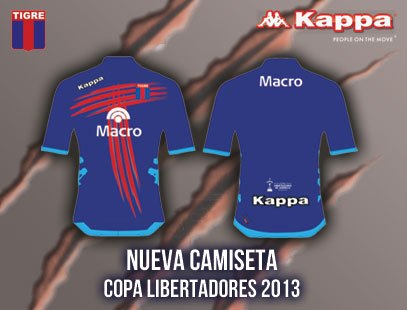 The next CA Tigre Libertadores Shirt