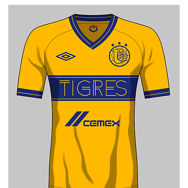 Tigres Uanl Umbro home kit