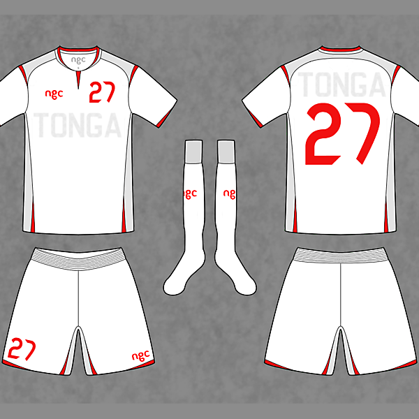 TONGA National Team - Away kit