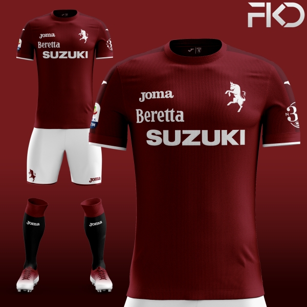 Torino FC Joma Home Kit