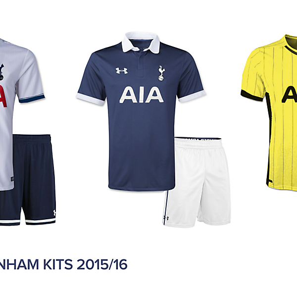 Tottenham Hotspur 2015/2015 kits