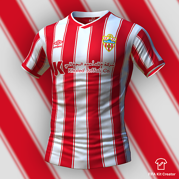 UD Almeria x Umbro home concept