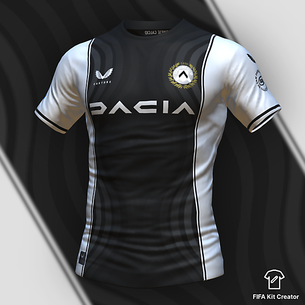 Udinese x Castore home concept