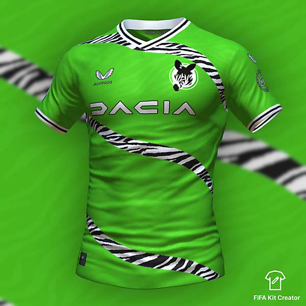 Udinese x Castore third concept