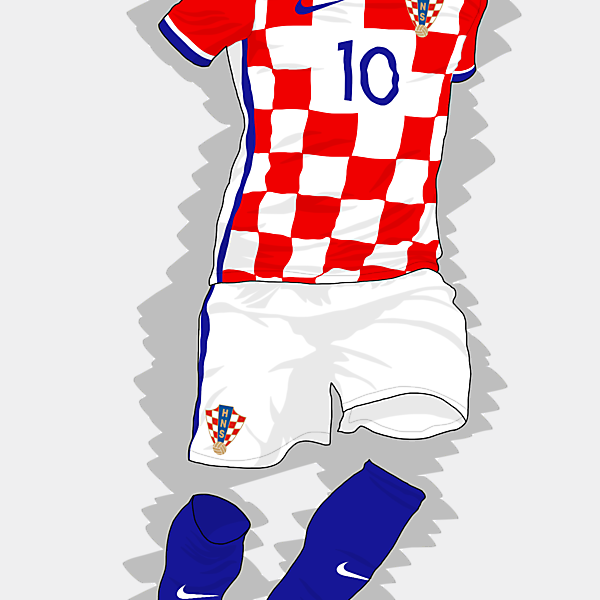 UEFA EURO 2016 - Croatia Home Kit