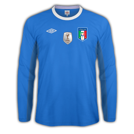 Italy 2010 by Umbro - 3 versions