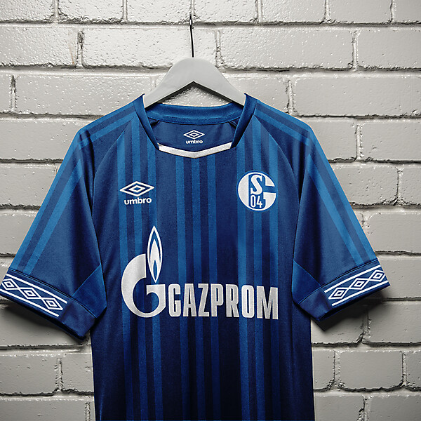 umbro Schalke 04 Home Shirt Concept