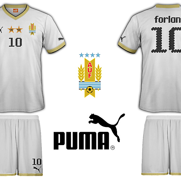 Uruguay Puma Away Kit