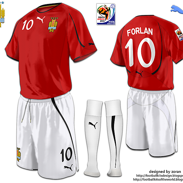 Uruguay World Cup 2010 fantasy away