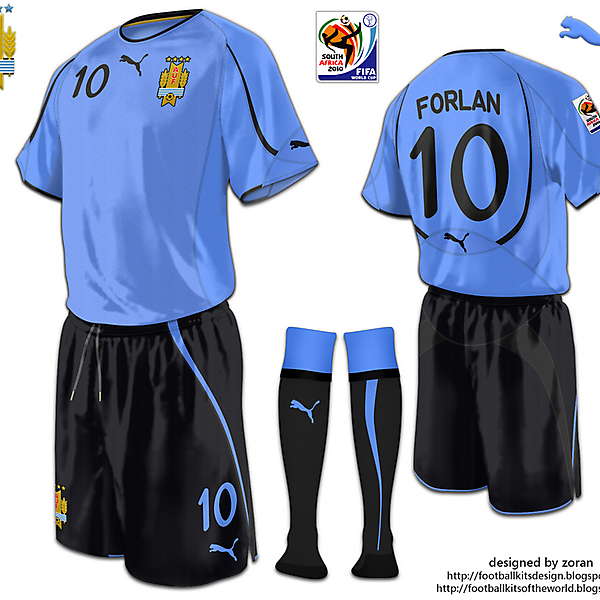 Uruguay World Cup 2010 fantasy home