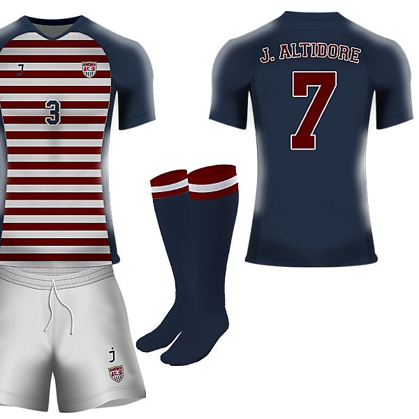 USA away kit by J-sports