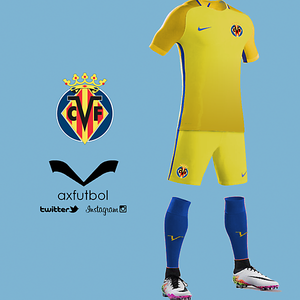 Villarreal nike kit design