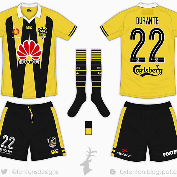 Wellington Phoenix Home Kit - Canterbury