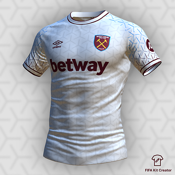 West Ham away concept