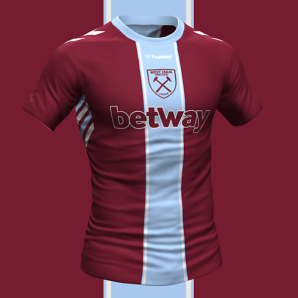 West Ham x Hummel Home Concept