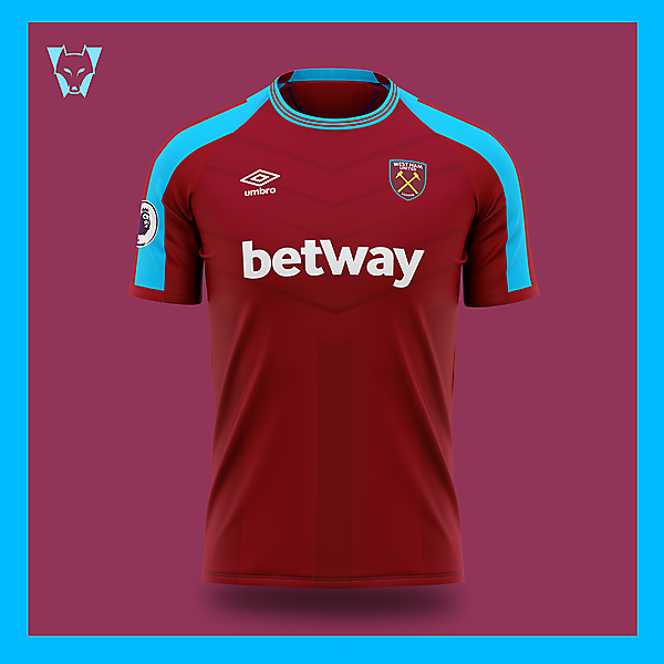 West Ham x Umbro home concept