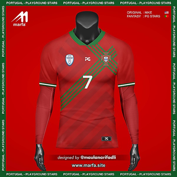 WHAT IF PORTUGAL NT JERSEY SPONSORED BY LOCAL APPAREL