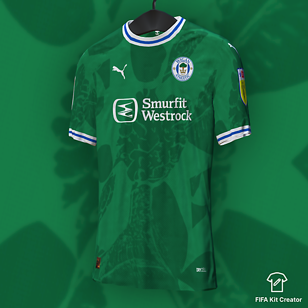 Wigan Atheltic away concept