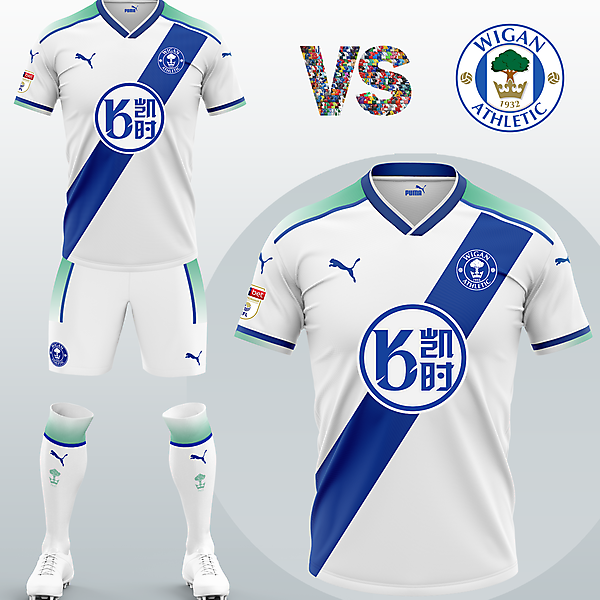 Wigan Athletic FC Third kit with Puma (Concept 2020/21)