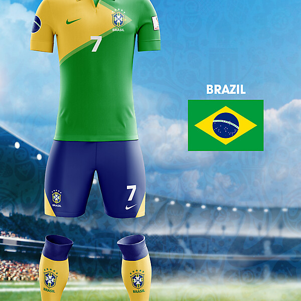 World Cup Flag Kit: BRA