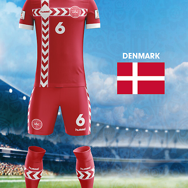 World Cup Flag Kit: DEN