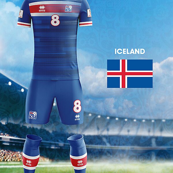 World Cup Flag Kit: ICE