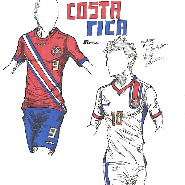 World Cup Project by Irvingperceni - Group D - Costa Rica