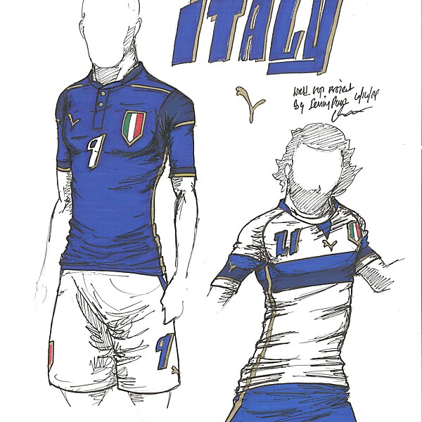 World Cup Project by Irvingperceni - Group D - Italy 