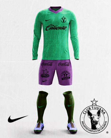 Xolos NIke alternate 2017/18