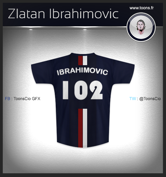 Zlatan Ibrahimovic 102 buts