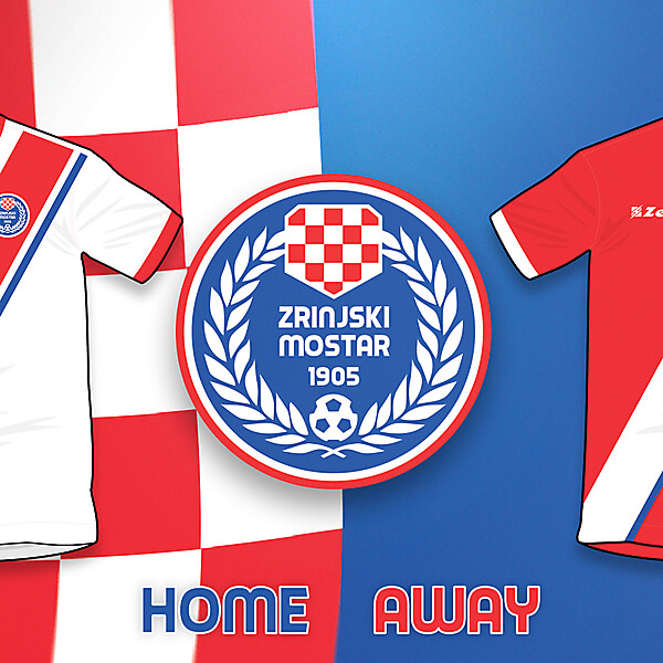 Zrinjski Mostar H/A kits