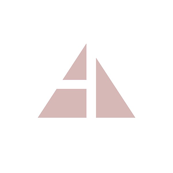 A pyramid logo .