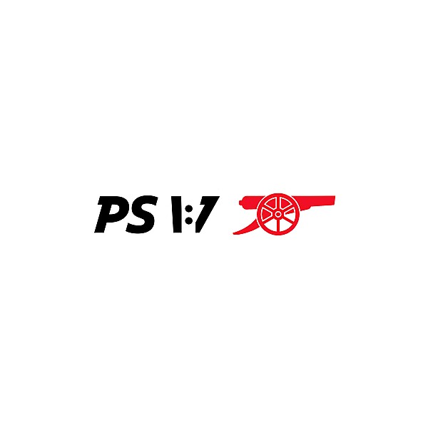 Arsenal destroyed PSV Eindhoven 7 : 1 logo .