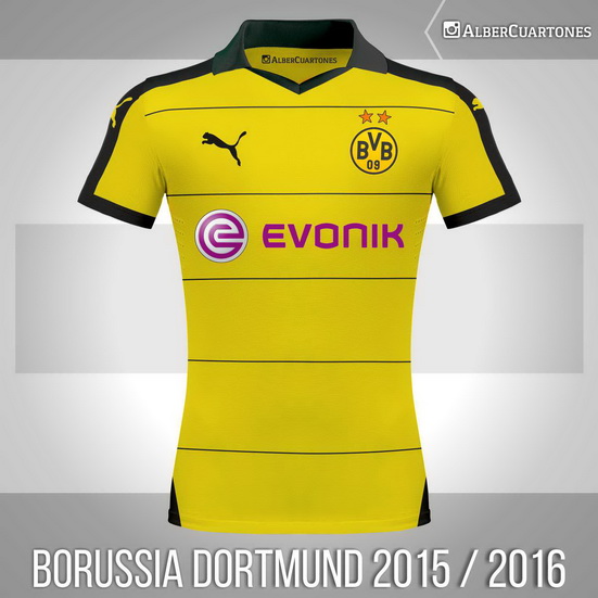 Borussia Dortmund 2015 / 2016 Home Shirt