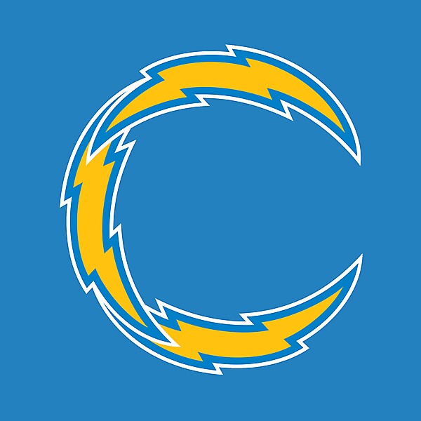 LA Chargers logo .