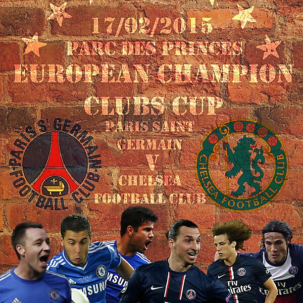 PSG - Chelsea Poster