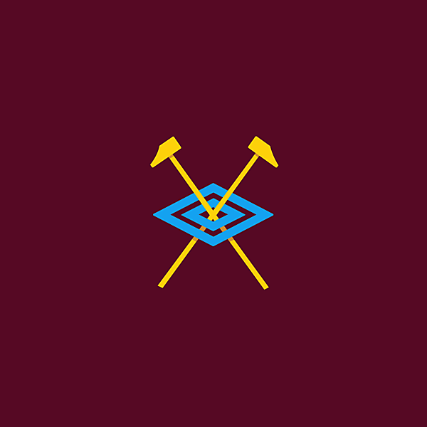 West Ham United fun logo.