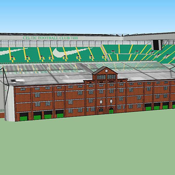 Celtic Park with Archibald Leitch Facade