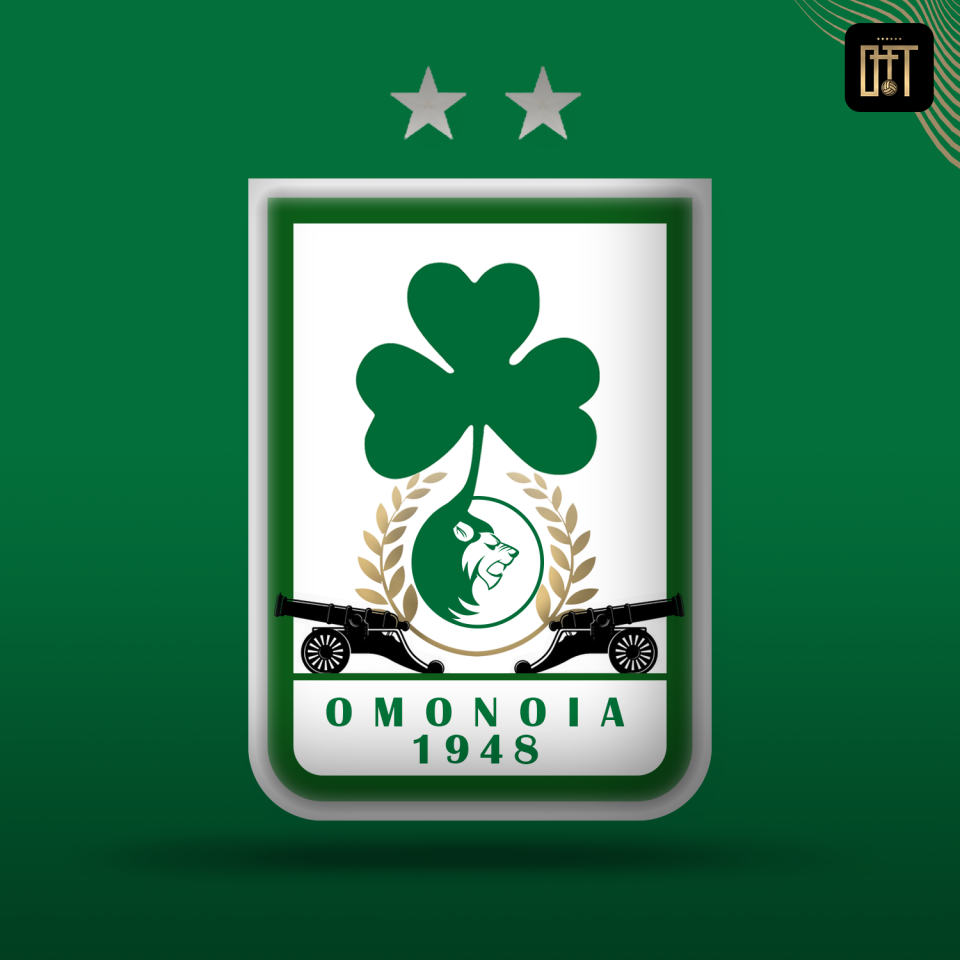 OMONOIA FC LOGO CONCEPT<br />'Defence like Lions/ Attack like Cannons'