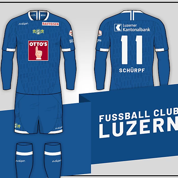 FC Luzern // Home kit